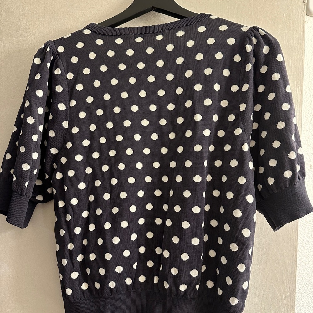 Philosophy polka dot sweater